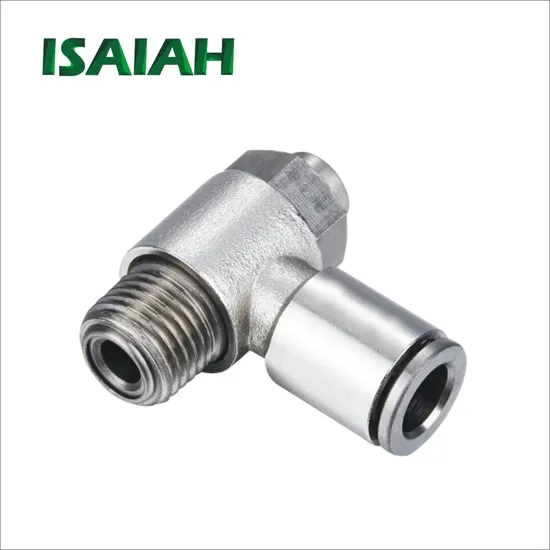 Pneumatic Parts SS304 SS316 Stainless Steel Throttle Valve Air Speed Flow Control Valves